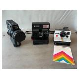 Vintage Polaroid Cameras, Sankyo Movie Camera