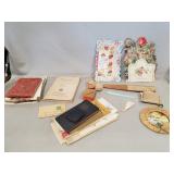 Tray Of Assorted Vintage Ephemera & More