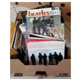 Box Lot Of Assorted "45" Record Jackets