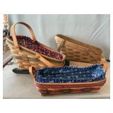 (3) Longaberger Baskets