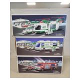 (3) Hess Trucks (1998, 2005 & 2001)