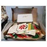 Box Lot Of Assorted Vintage Christmas