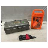 Ratchet Socket/Bit Set, Allen Wrenches, Rollers,