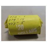 (1) Roll Of U.S. Eisenhower One Dollar Coins (20