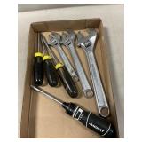 Adjustable Wrenches, Screwdrivers