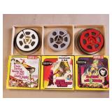 (3) Vintage 8mm Films