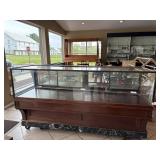 7 Foot Display Cabinet On Wheels