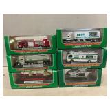 (6) Mini Hess Trucks