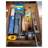 Box Lot Of Assorted Tools & More