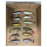 (12) Assorted Crankbaits & Top-Water Fishing