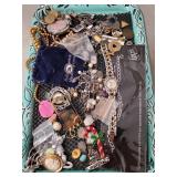 Tray Of Assorted Jewelry