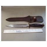 (1) Vintage Spear-Point Stiletto Dagger w/