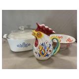 Rooster Of Fortune Pitcher (Italy), Cherry