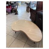 MCM Kidney Shaped Coffee Table