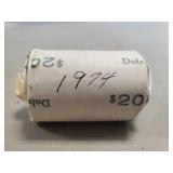 (1) Roll Of 1974 U.S. Eisenhower One Dollar Coins