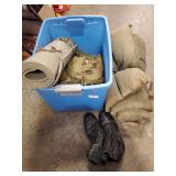 Box Lot Of Assorted Items Including (1) Sleeping