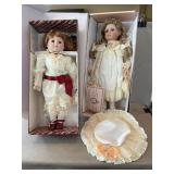 Gallery Juliet Porcelain Doll, Musical Pircelain