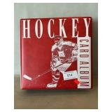 Binder With 1990-91 Pro Set Hockey Cards