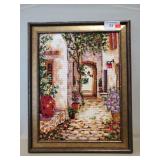 (1) Framed Needlepoint Piece (15"ï¿½19")
