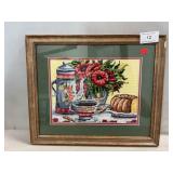 Framed Needlework (17.5 x 14.5)