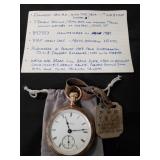 (1) Vintage Illinois Pocket Watch