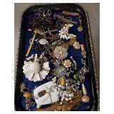 Tray Of Assorted Jewelry