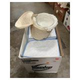 Box Lot With Clear Glass Bowls, Stemware