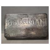 (1) Vintage "Bachman" Industrial Metal Chocolate