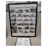 (1) Framed "Historic School Houses Of