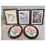 (5) Assorted Wall Hangers
