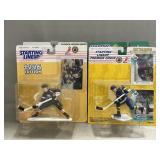 (4) NOS Starting Lineup Figures