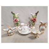 Tray Lot Of Assorted Vintage Pieces Including A