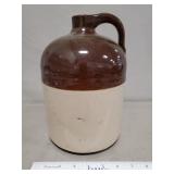 (1) Vintage Stoneware Jug (10" Tall)