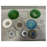 Lot Of Vintage Ashtrays