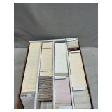 Box With Assorted Sports Cards