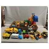 Lot Of Toy Construction Vehicles