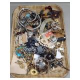 Tray Of Assorted Jewelry