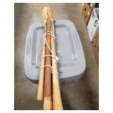 (5) Assorted Wooden Tool Handles