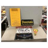 Chevy Service Clipboard, Auto Plates, Body Works