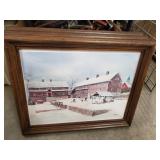 (3) Framed Prints (20"×16")