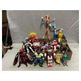 Lot Of Assorted Toy Figures