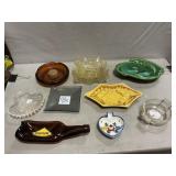Lot Of Vintage Ashstrays