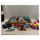 Lot Of Toy Motorcycles