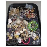 Tray Of Assorted Jewelry