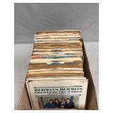 Box Of Vintage 45 Records, 1950