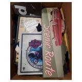 Box Lot Of Assorted Items Including A Vintage