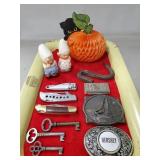 Tray Of Assorted Items Including Vintage