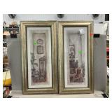 Pair Of Interior Room Scene Prints By C. Winterle