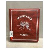Binder With 1991-92 Score Hockey Cards