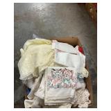 Vintage Bed & Table Linens